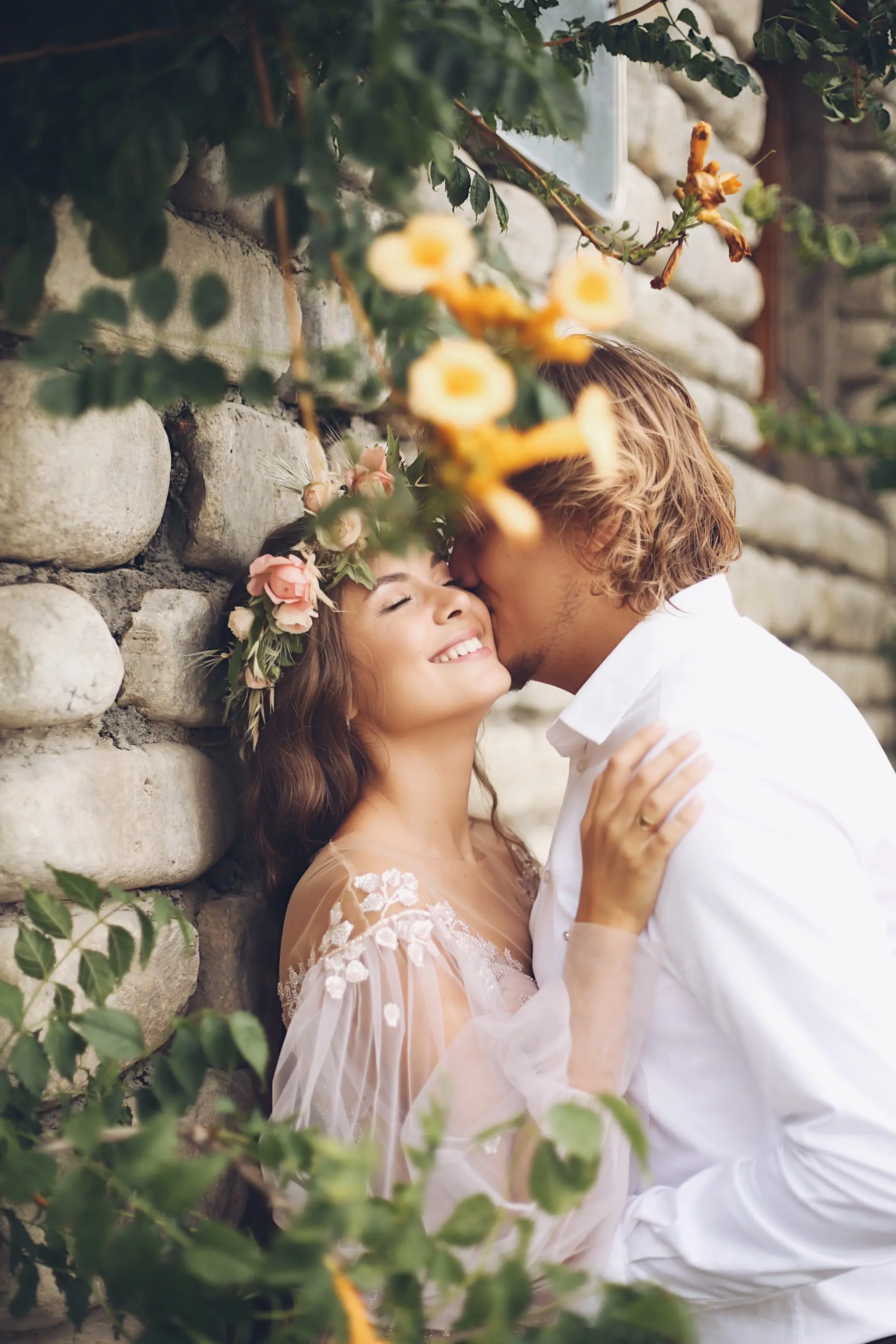 Свадебная пара в Грузии