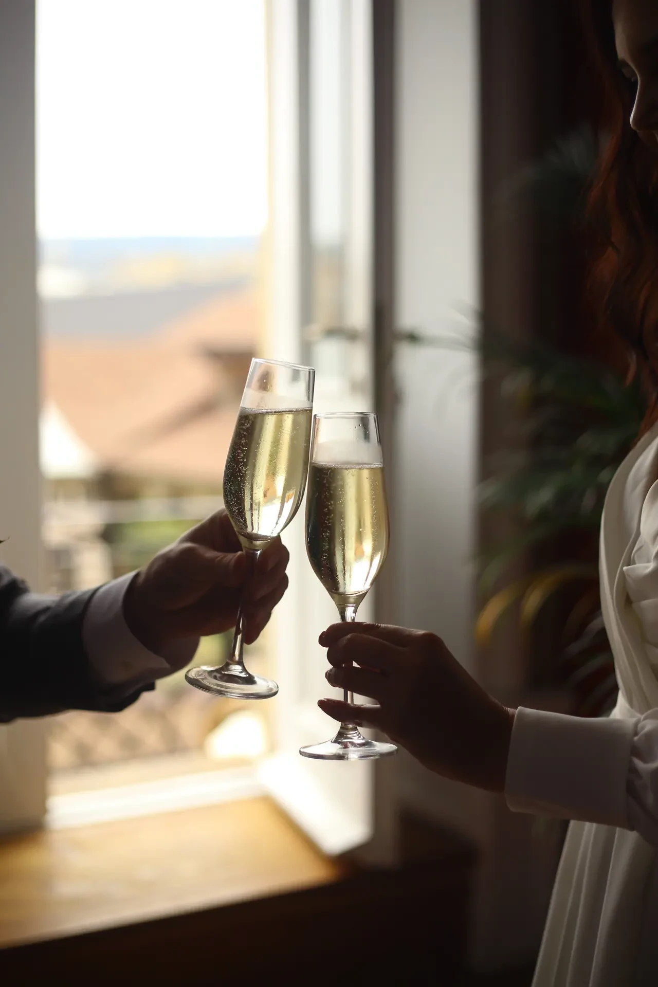 Свадебная пара у крепости Ананури